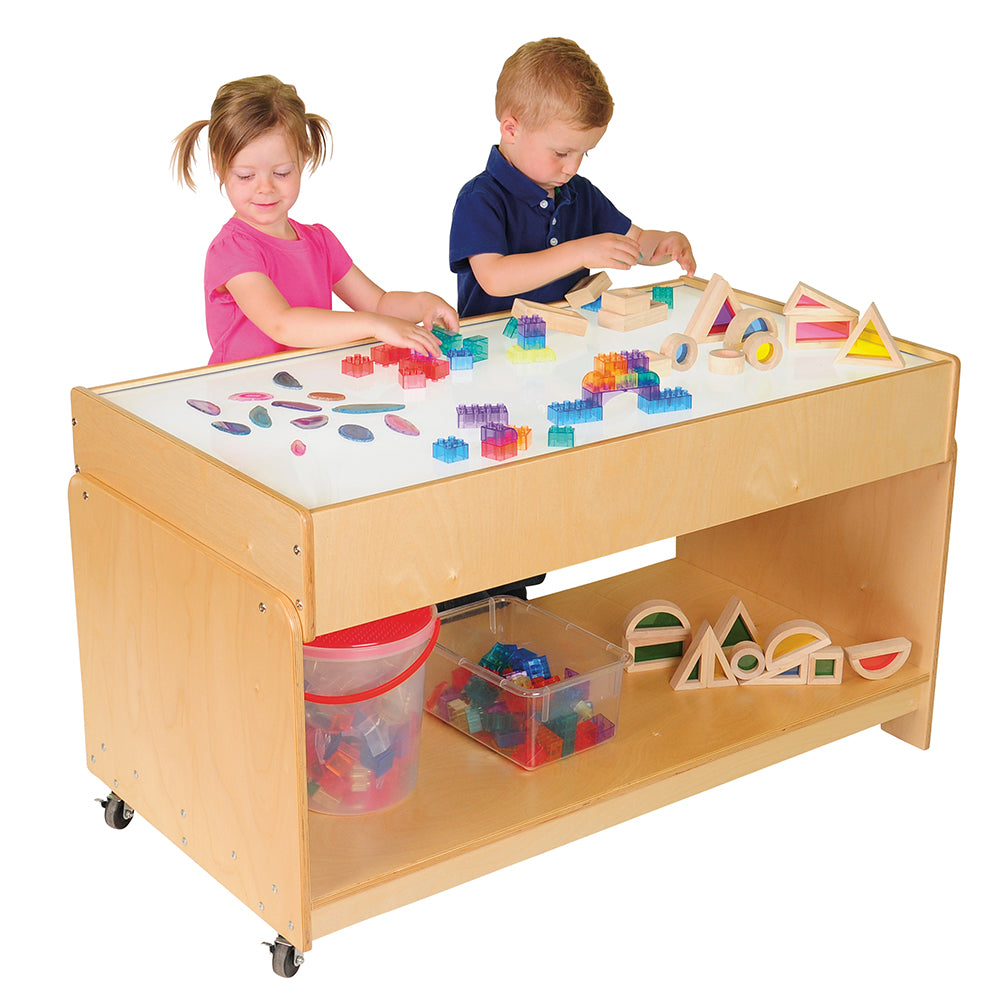 Sensory Learning with LED Mobile Light Table