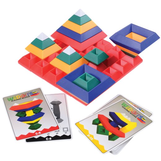 WEDGiTS® Junior Activity Kit – 20 Piece STEM Building Set Wedgits