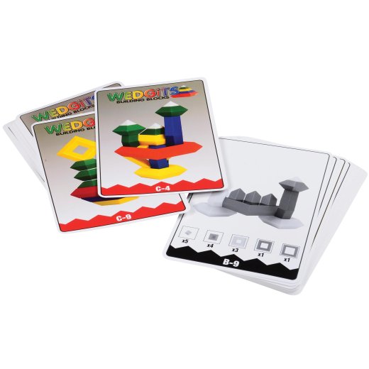 WEDGiTS® Junior Activity Kit – 20 Piece STEM Building Set Wedgits