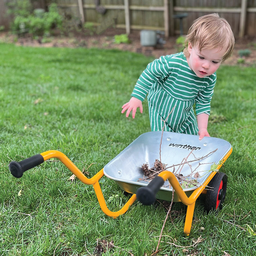Outdoor Fun with Wheelbarrow