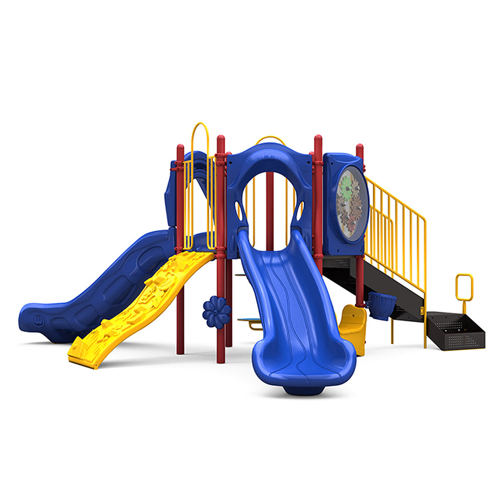 Slide View of Primary Colored Bugaloo (without roof)
