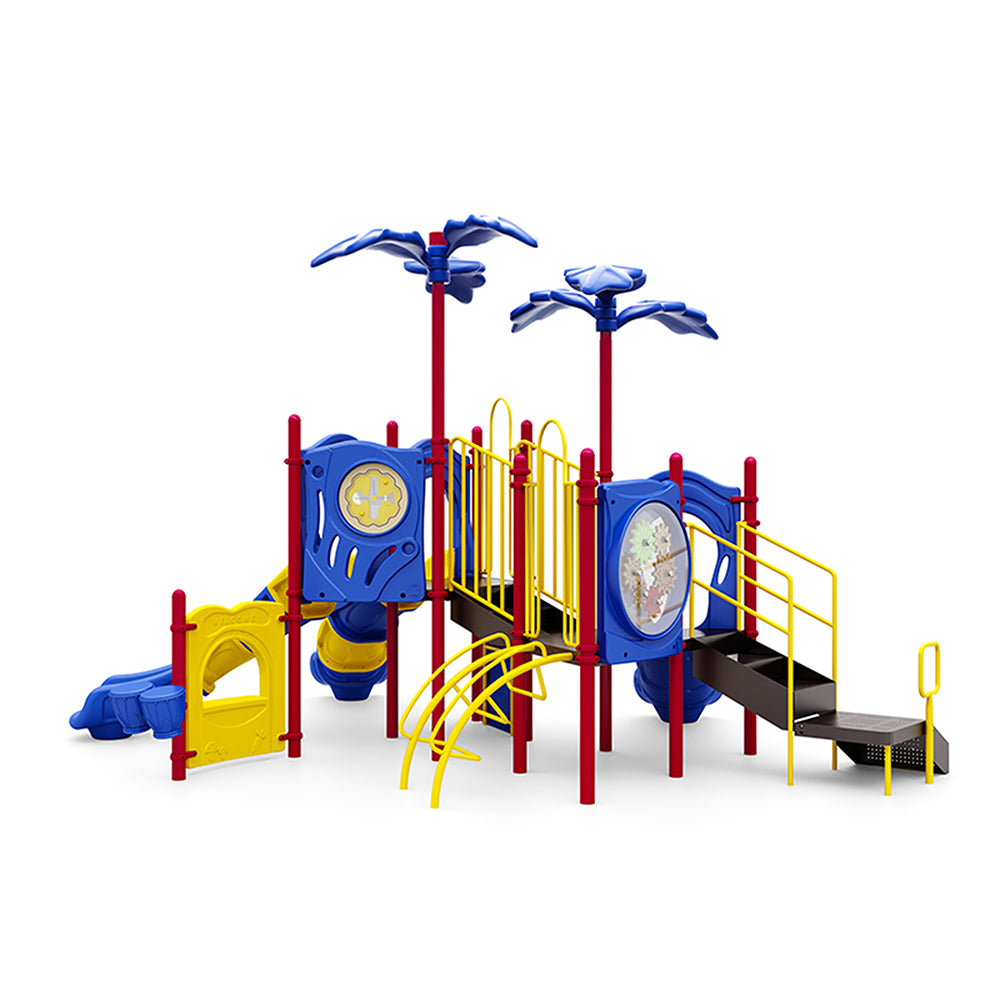 Primary Colored Palm Springs Playground