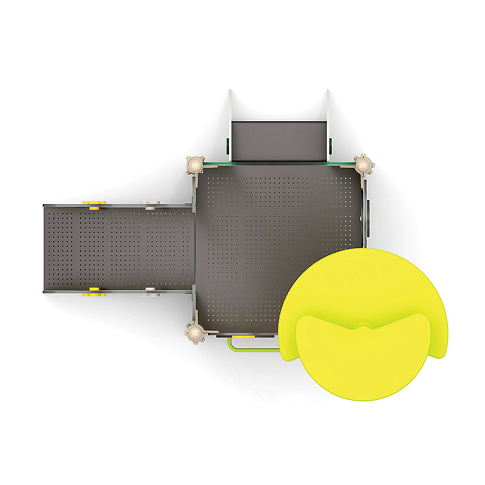 Overview of Petunia Playground Toddler Slide