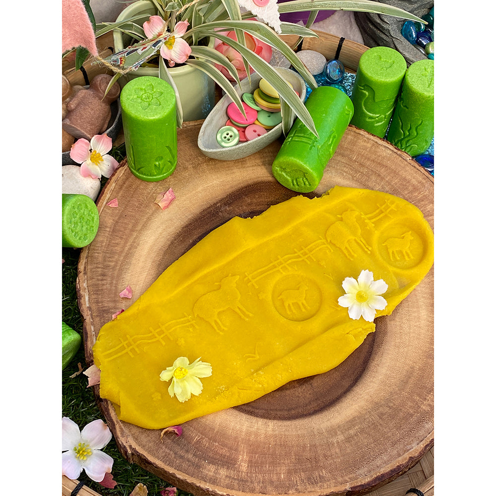 Springtime Dough Impressions