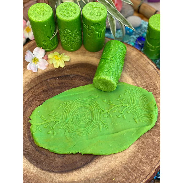 Bird Nests Clay Impressions