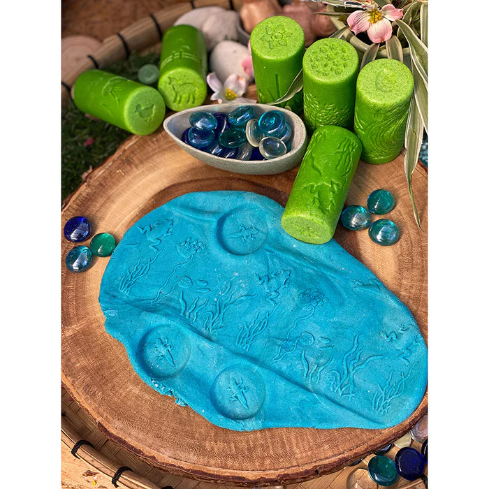 Pond Animals Dough Rolling