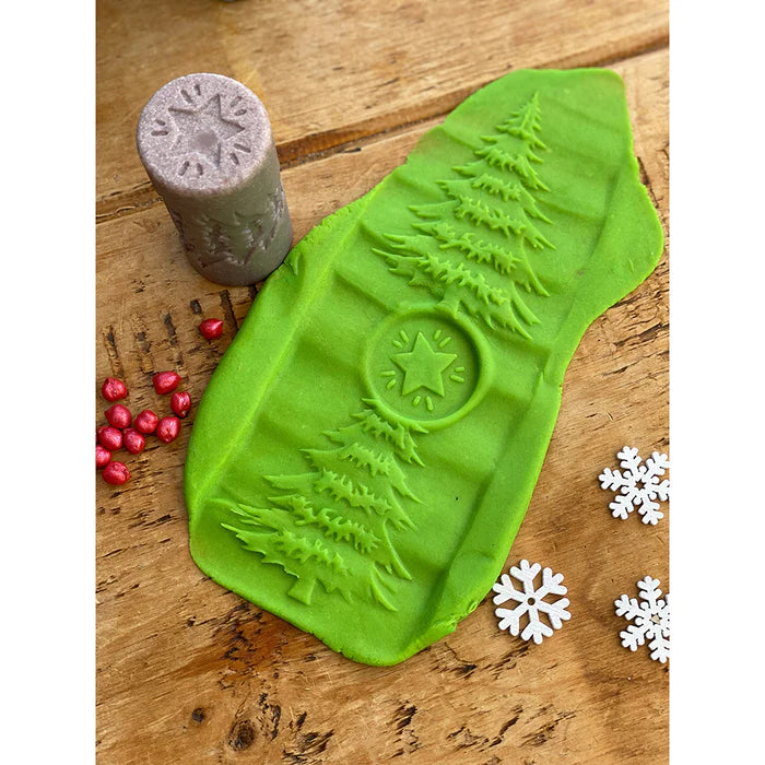 Winter Themed Clay Impressions