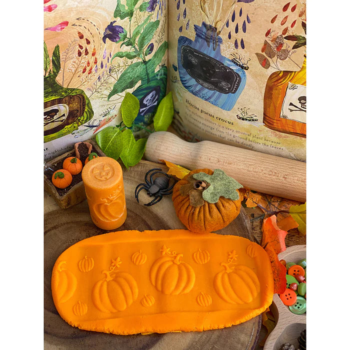 Fall Pumpkins Clay Impression