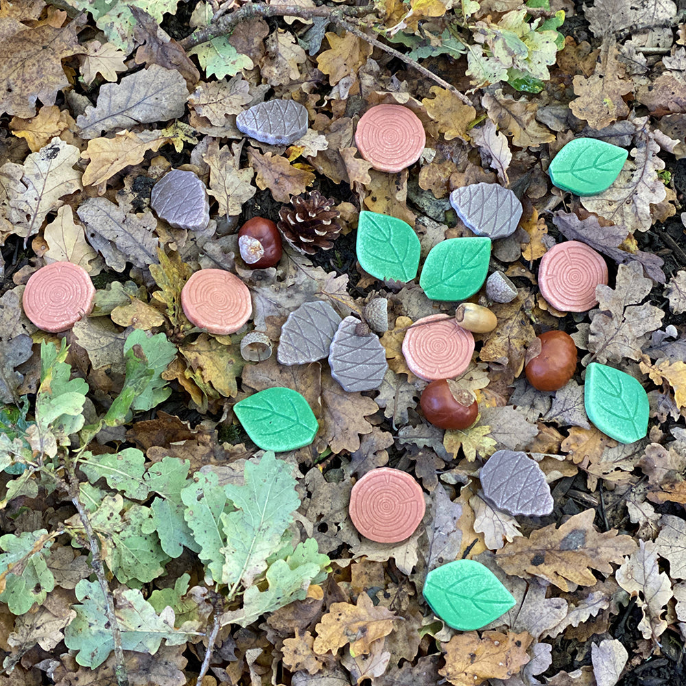 Sensory Stones in the Woods