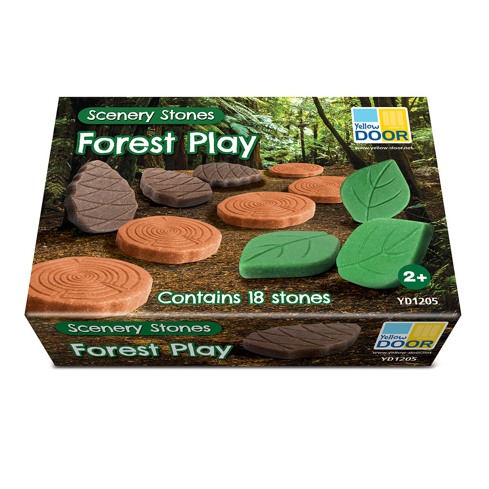 Forest Play Sensory Stones Packaging