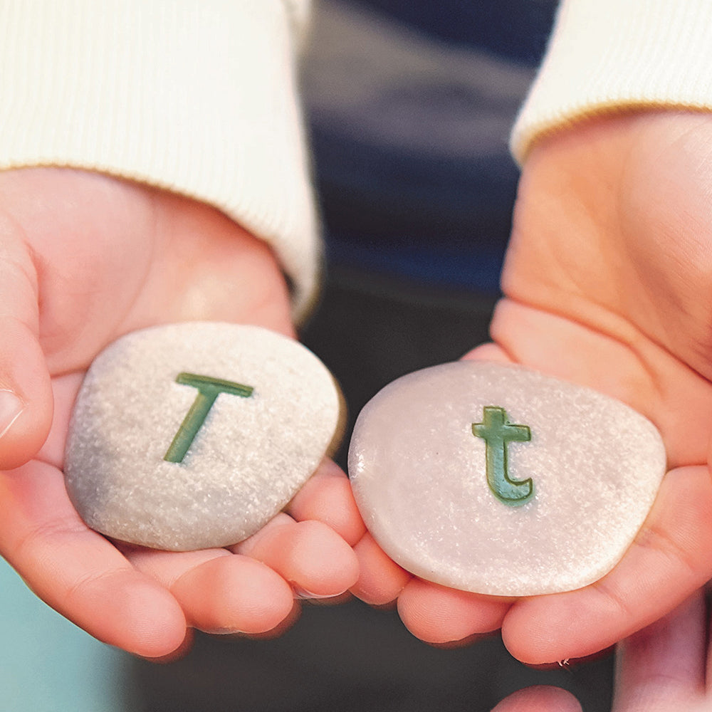 Uppercase and Lowercase letter T Comparison