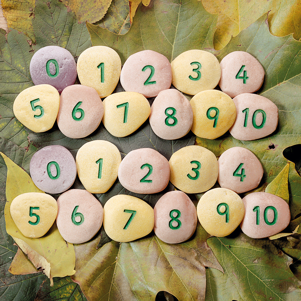 Tactile Number Pebbles