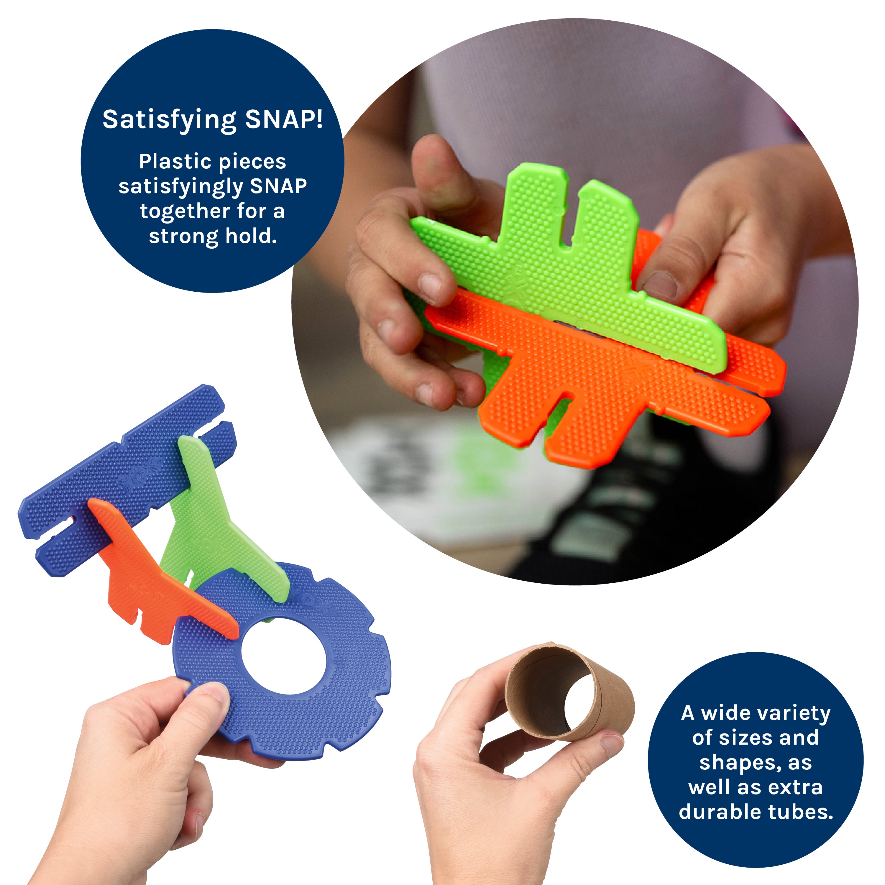 YOX® Megabuilder Classroom Kit | 152-Piece STEM Construction & Creative Building Set