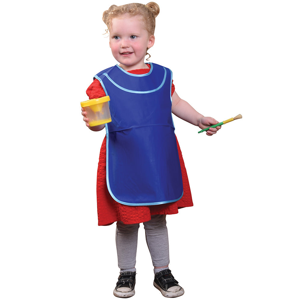 Preschooler Wearing Art Smock - Protective Apron