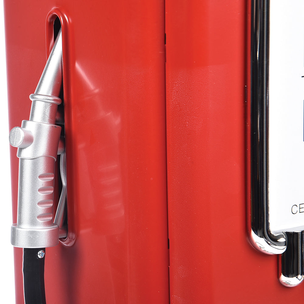 Steel Gas Pump Replica with Fuel Hose