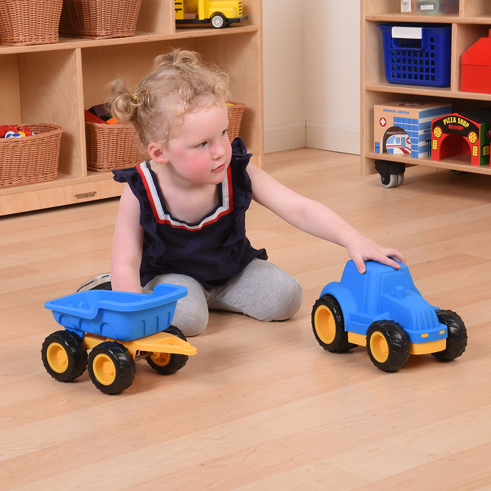 Toddler Tough Truck / Rugged Truck with Trailer