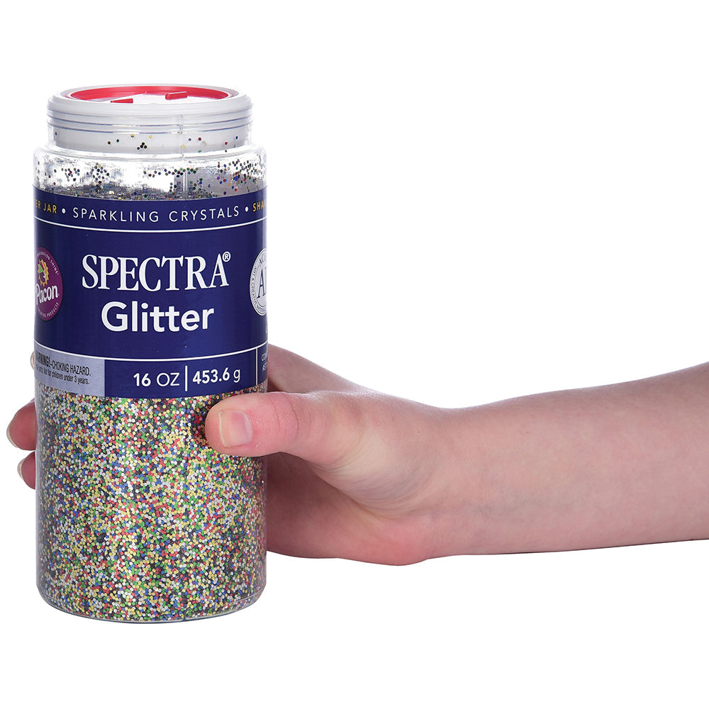 Glitter 1 pound Jar - Multi Colored