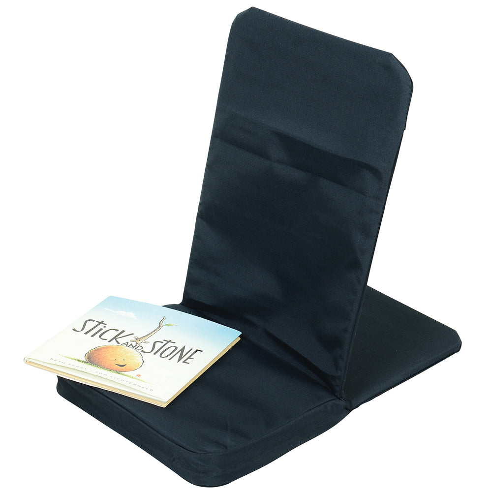 Portable Floor Seat with Back Support | Back Saver Chair for Educators