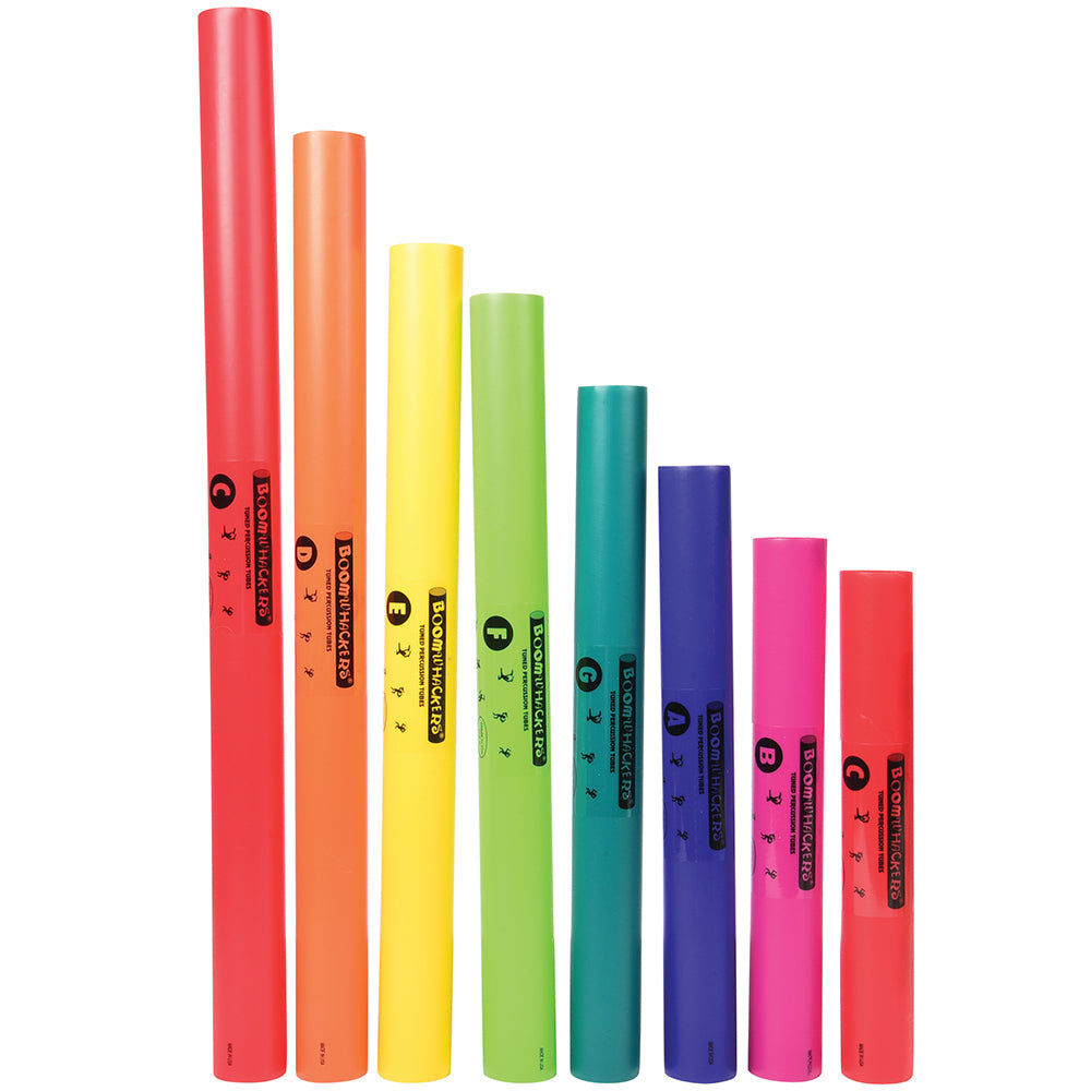 Boomwhackers® Musical Tubes | 8-Piece C Major Scale Set