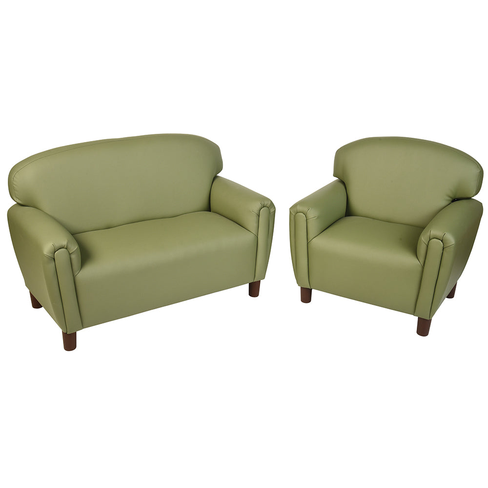 Dramatic Seating Collection- Sage Chair & Couch Set
