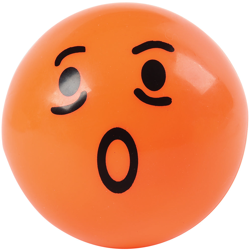 Vinyl Confused-Faced Orange Ball