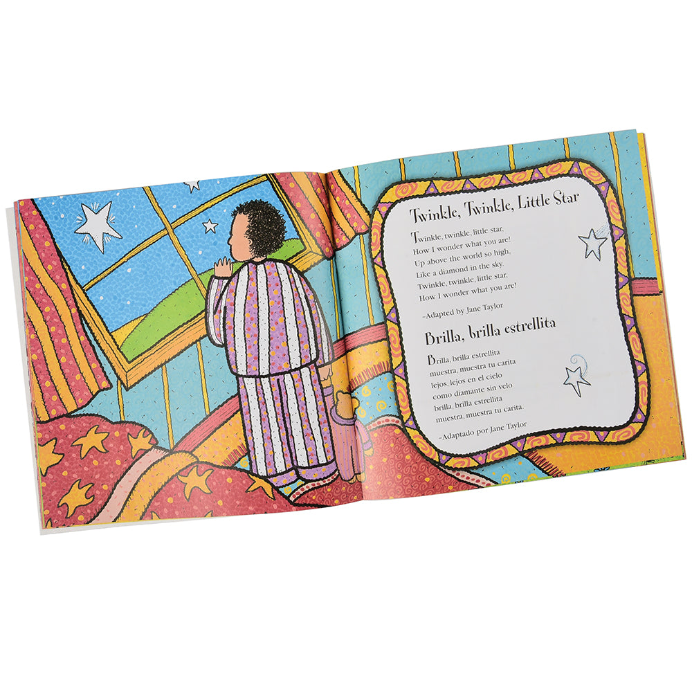 Inside look at Mother Goose Rhymes Bilingual Softcover Book