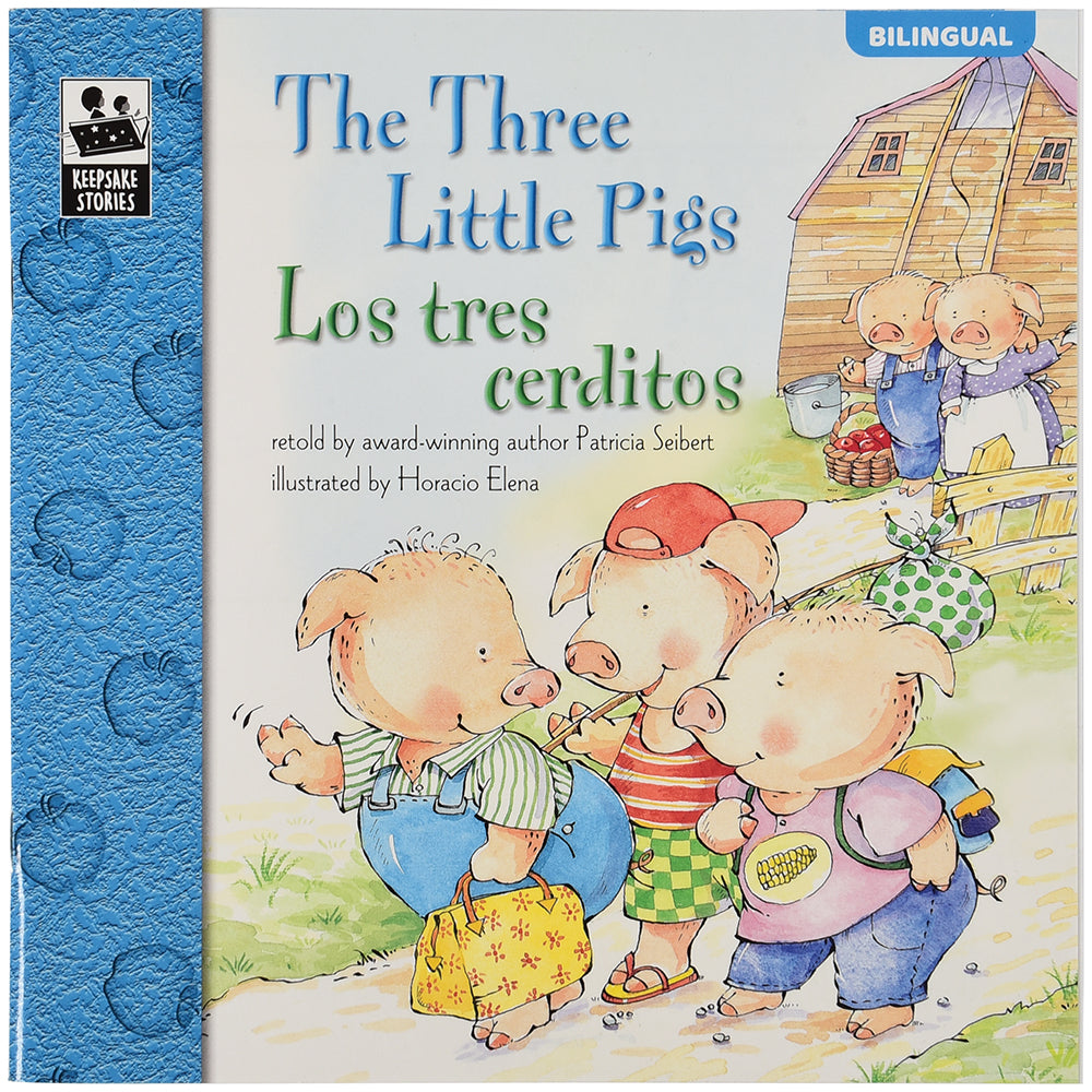 Three Little Pigs Bilingual Softcover Book