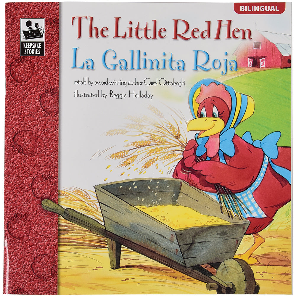Little Red Hen Bilingual Softcover Book