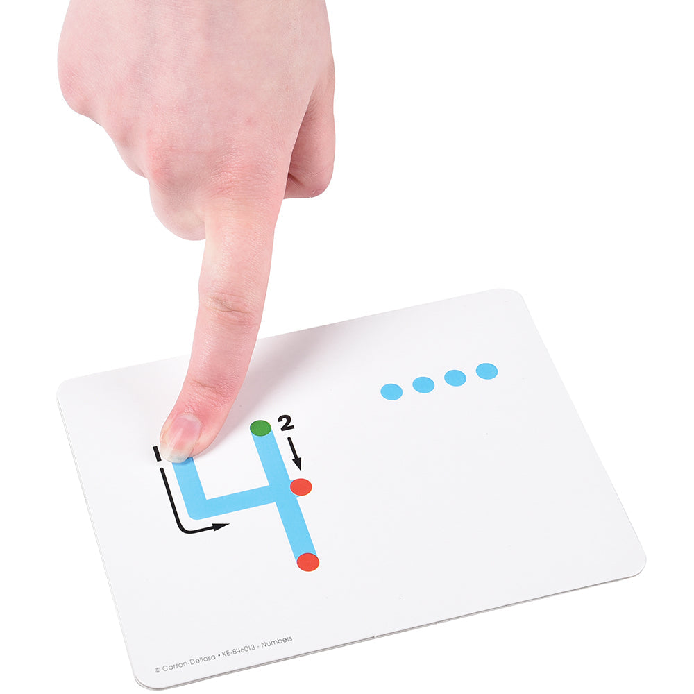 Touch & Trace Numbers Cards