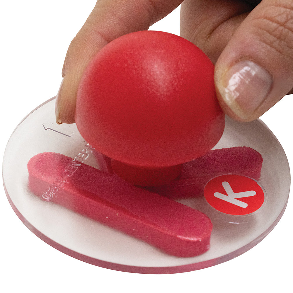 Knobbed Alphabet Stampers - Uppercase