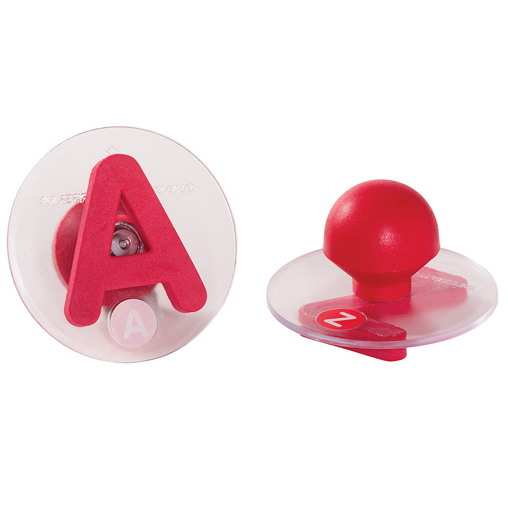 Knobbed Alphabet Stampers - Uppercase