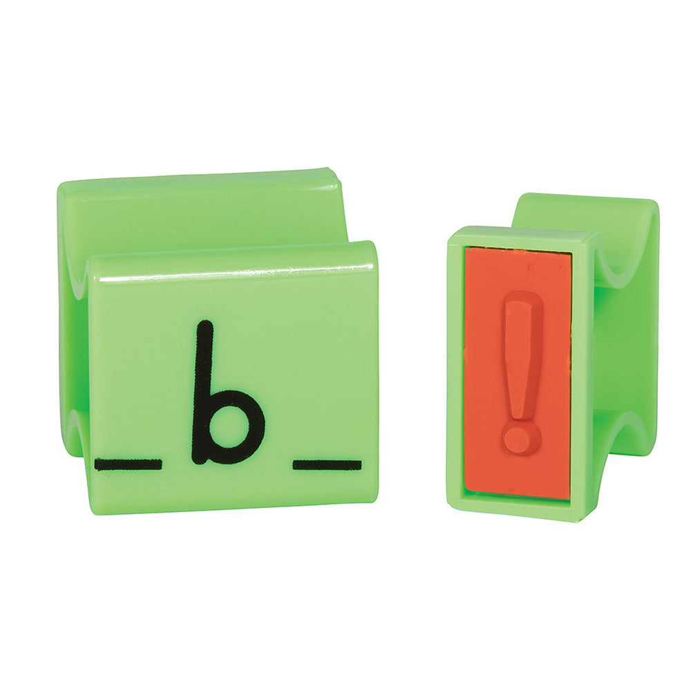 Giant Manuscript Alphabet Stampers - Lowercase