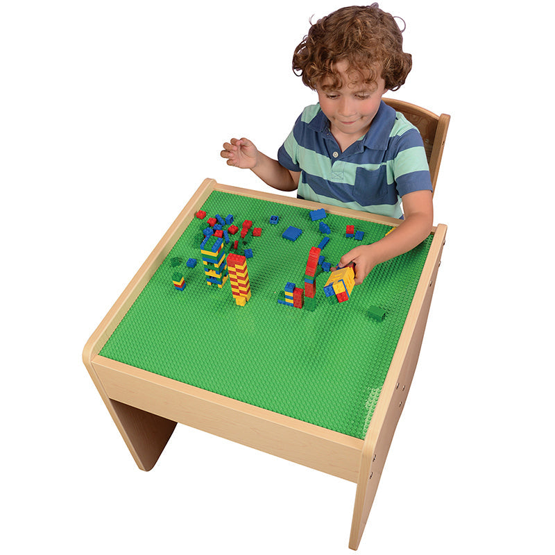 Table for Standard Sized Building Bricks