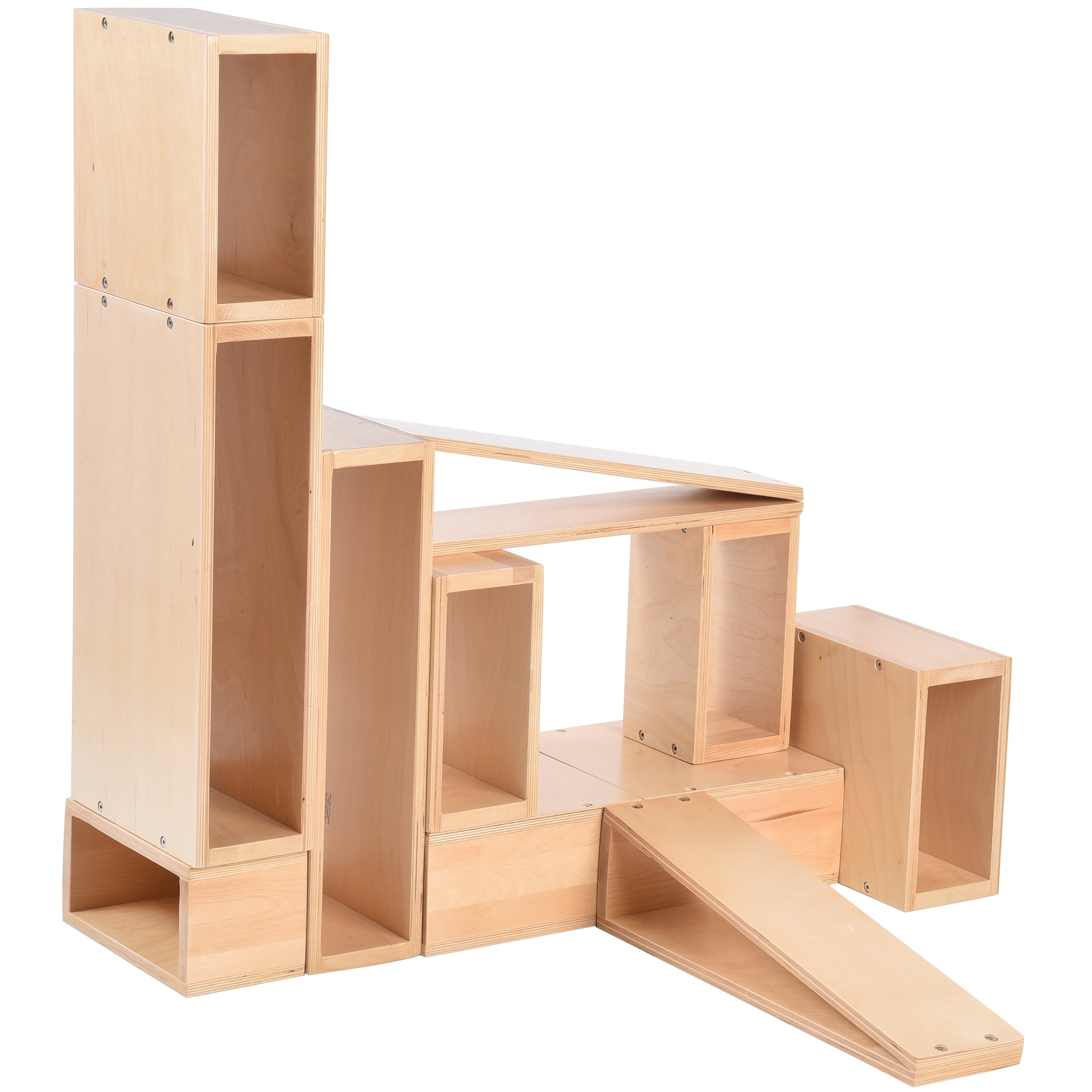 Giant wooden building store blocks