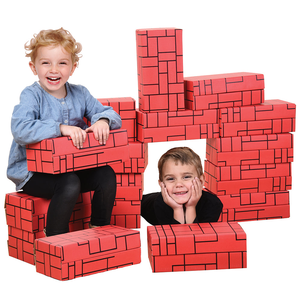 Lightweight, Sturdy Cardboard Blocks