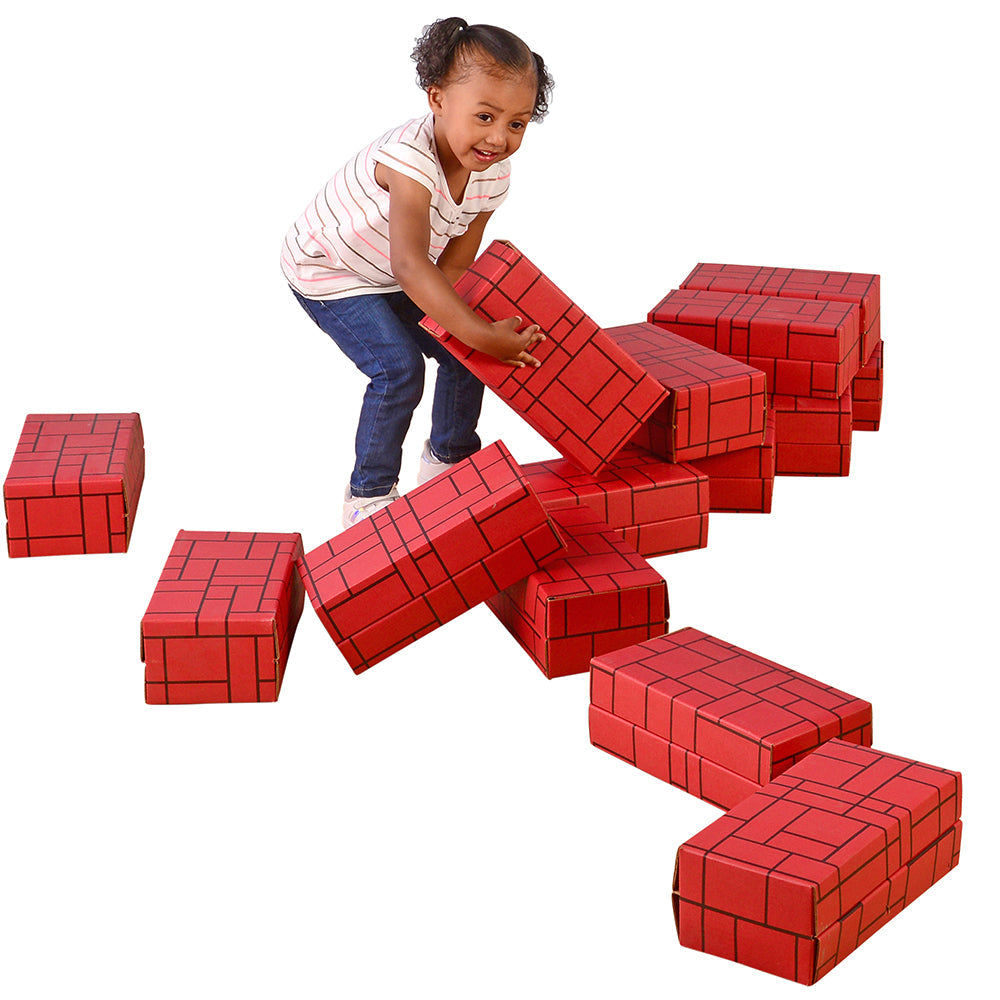 Giant Constructive Building Blocks for Kids - Set of 12