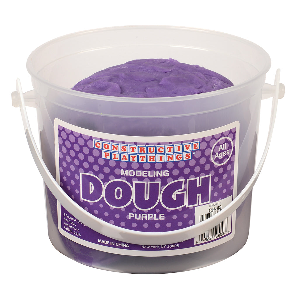 Constructive Playthings® Purple Modeling Dough