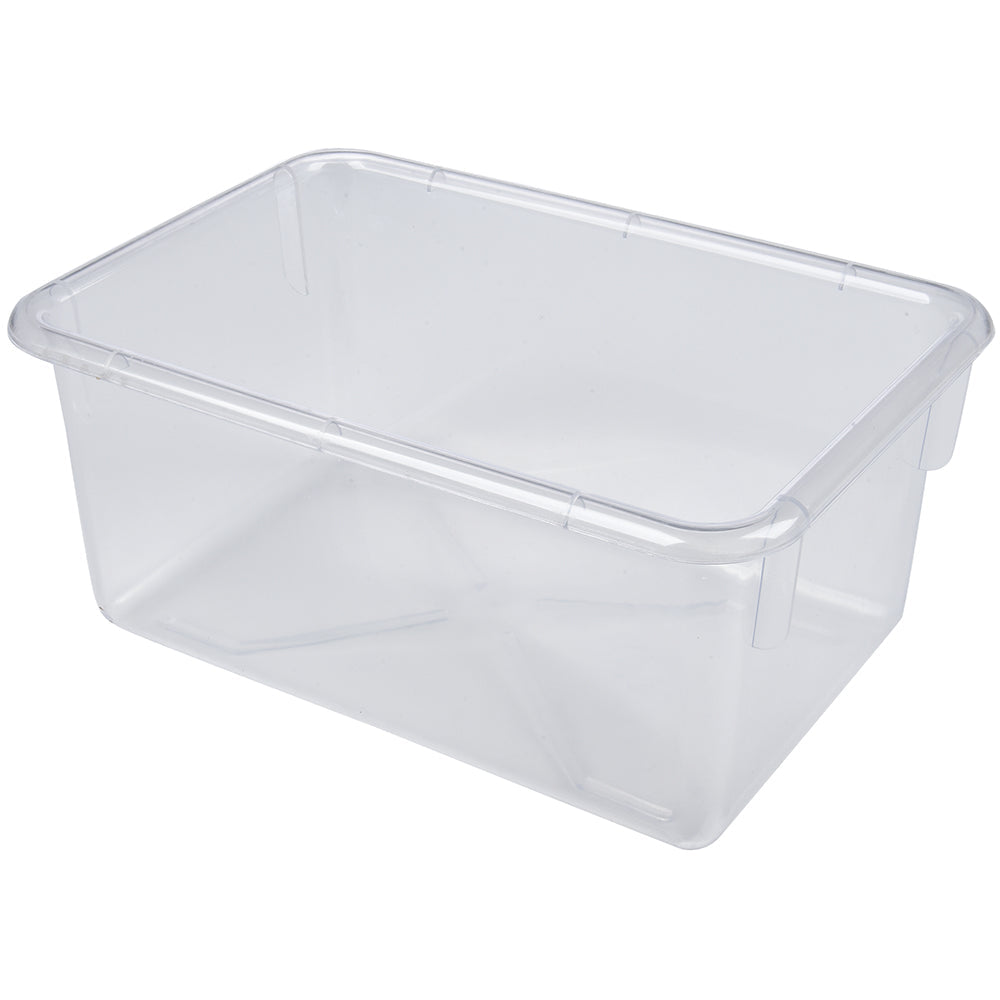 Clear Tough Tote | Durable Classroom Storage Bin