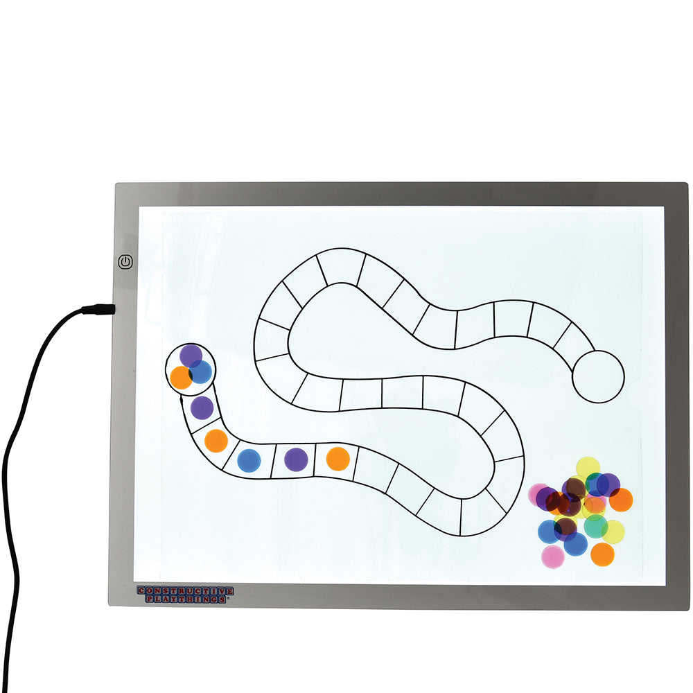 Light Table Games for Early Education