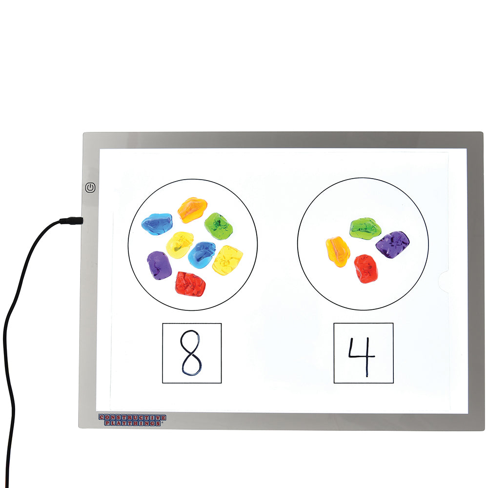 Numbers and Colors Light Panel Learning