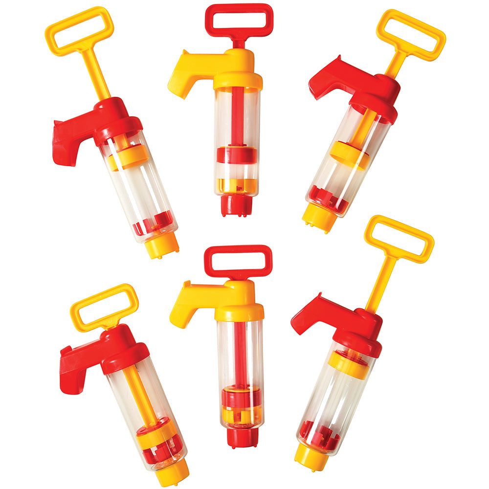 Set of 6 Water Pumps for Water Sensory Play