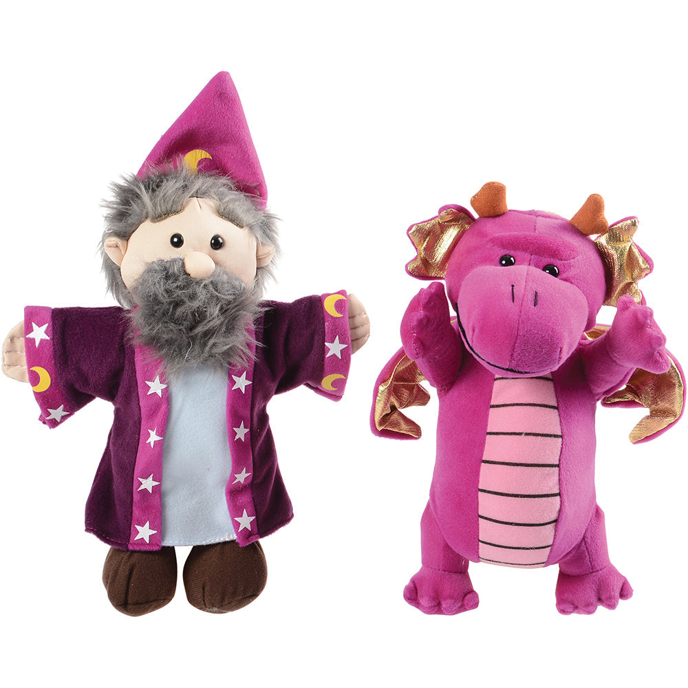 Wizard & Dragon Royal Hand Puppets