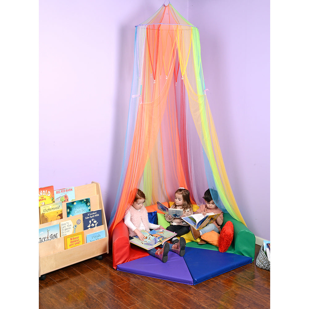 Rainbow Retreat Canopy Used In The Classroom