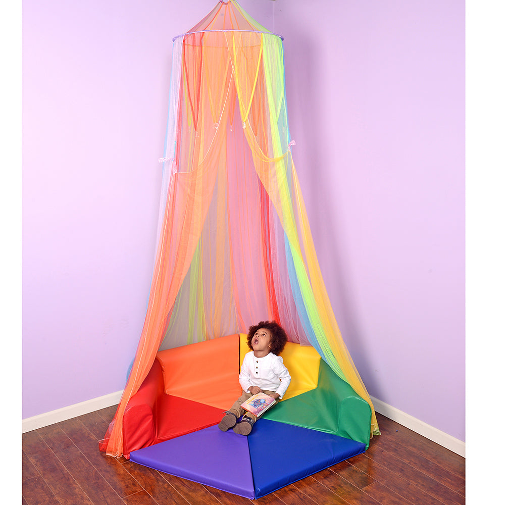 Adding Color to The Classroom with Rainbow Retreat Canopy