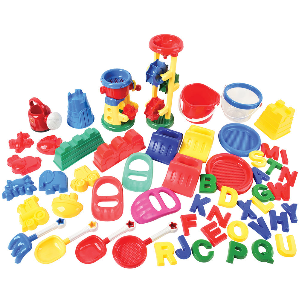 Classroom Sand & Water 80 Piece Sensory Set