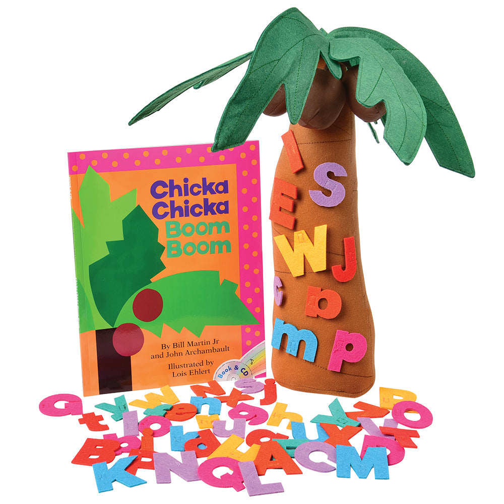 Chicka Chicka Boom Boom Storytelling Props with Book