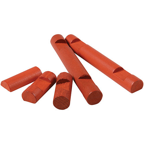 Real Wooden Pioneer Logs - 200 Pieces
