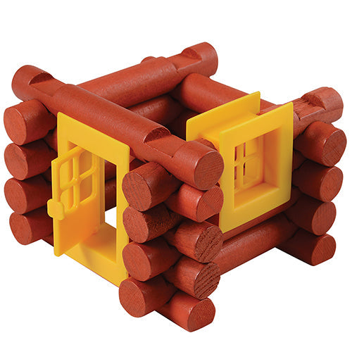 Real Wooden Pioneer Logs - 200 Pieces