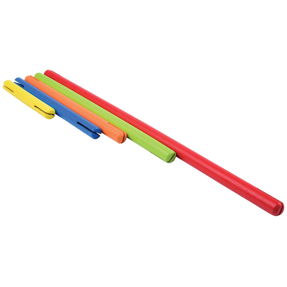 Wood Building Sticks in 5 Colors