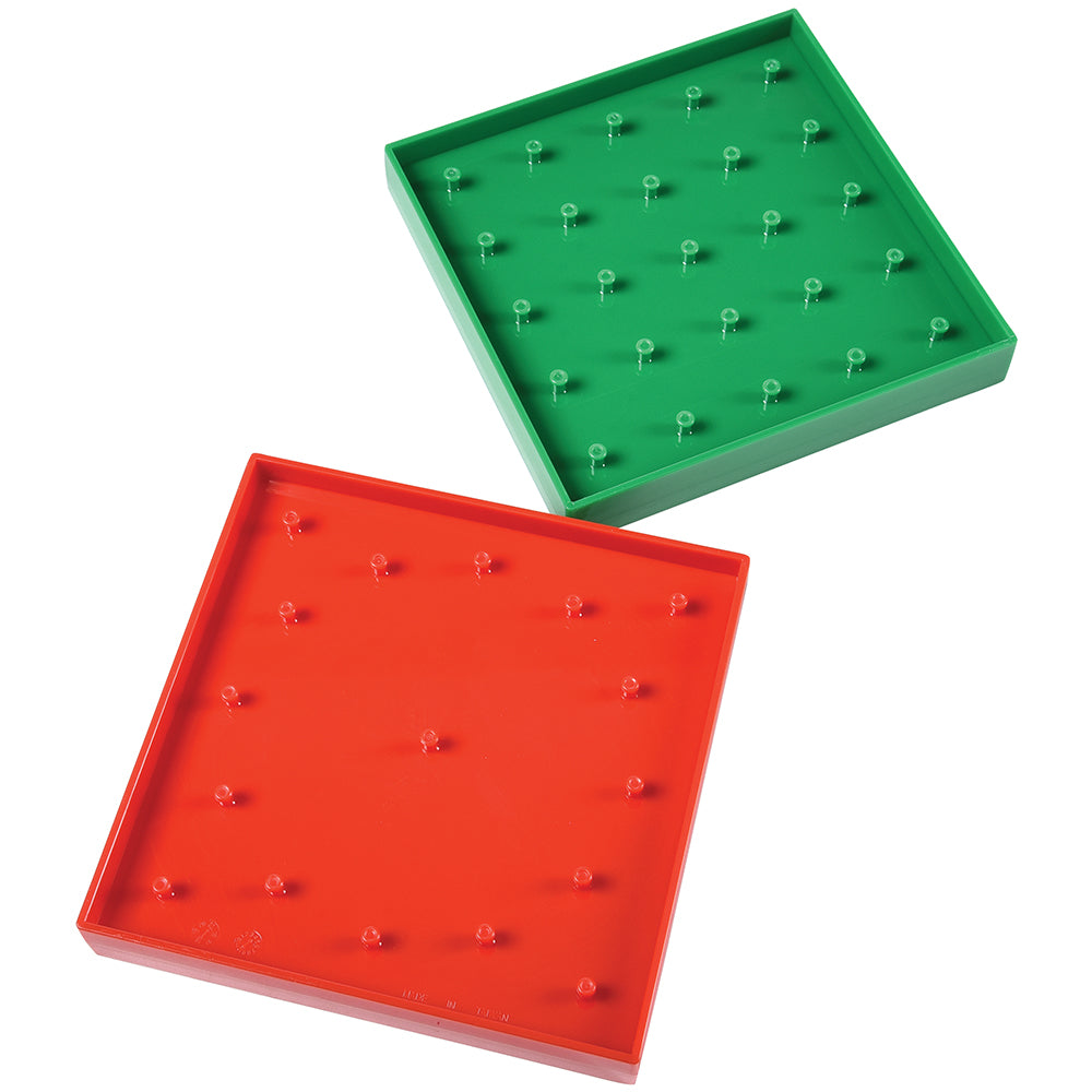 Red & Green Geoboards